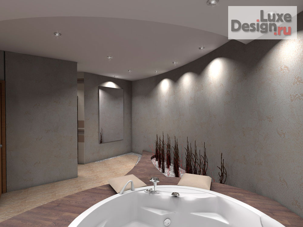 Дизайн интерьера загородного дома "СПА в загородном доме" (фото 6)