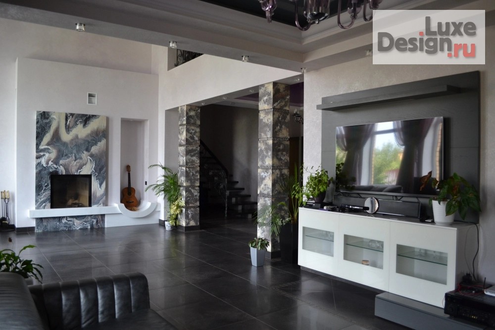 Дизайн интерьера загородного дома "Проекты гостиных" (фото 1)