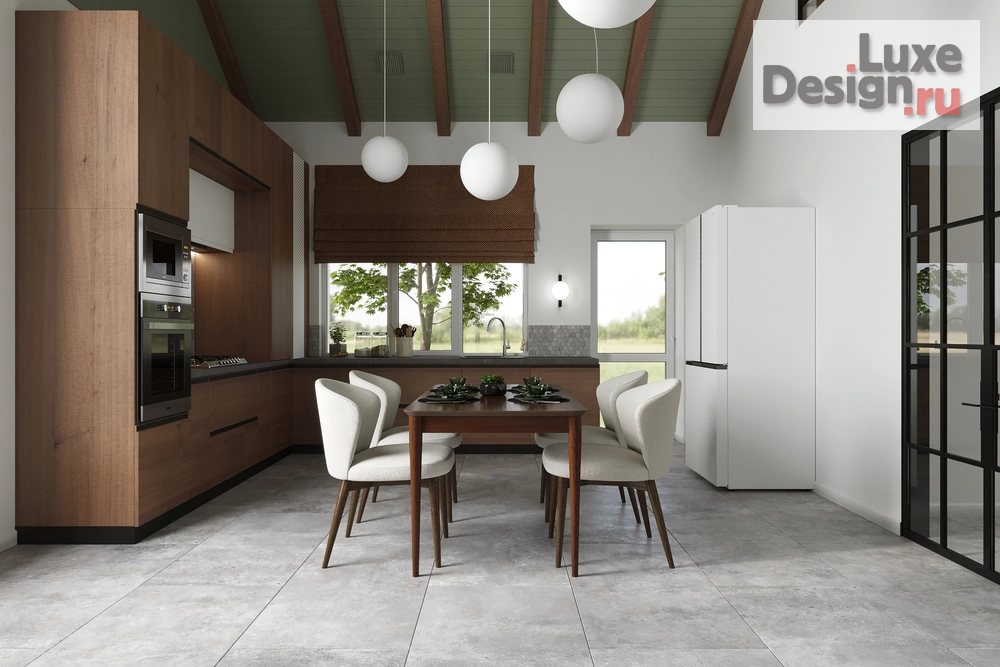 Дизайн интерьера загородного дома "M3LIGHT. Дом с мансардой для семьи с ребёнком и собакой." (фото 6)