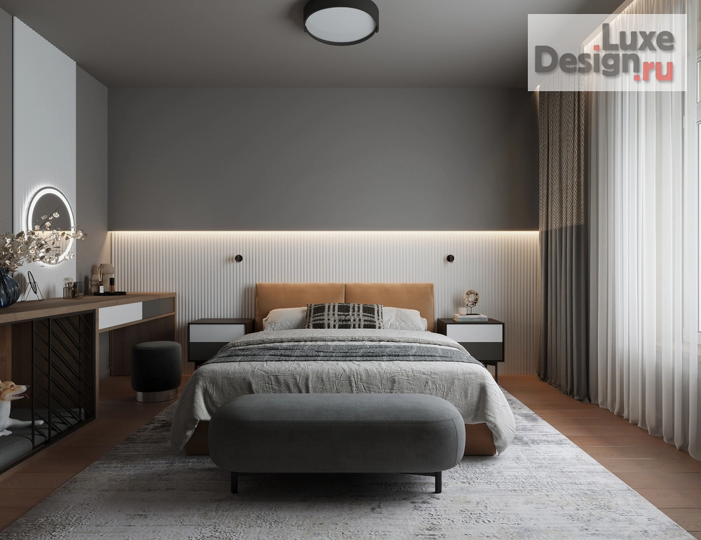 Дизайн интерьера загородного дома "M3LIGHT. Дом с мансардой для семьи с ребёнком и собакой." (фото 27)