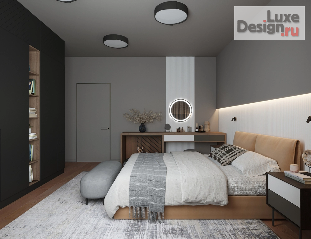 Дизайн интерьера загородного дома "M3LIGHT. Дом с мансардой для семьи с ребёнком и собакой." (фото 28)