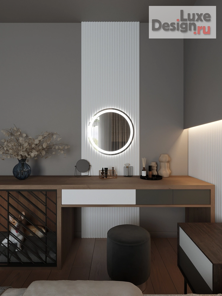 Дизайн интерьера загородного дома "M3LIGHT. Дом с мансардой для семьи с ребёнком и собакой." (фото 32)