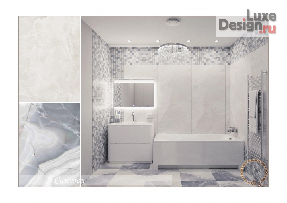 Дизайн интерьера апартаментов "апартаменты Оро блю" (фото 15)