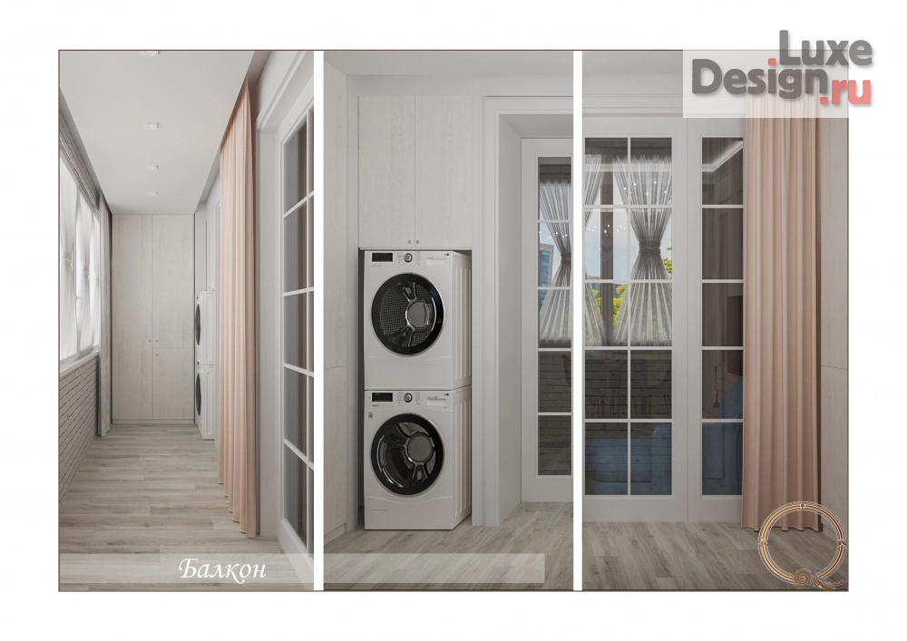 Дизайн интерьера апартаментов "апартаменты Оро блю" (фото 17)