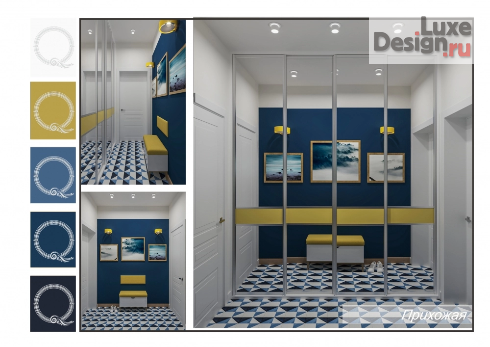 Дизайн интерьера коттеджа "коттедж КП Времена года" (фото 20)