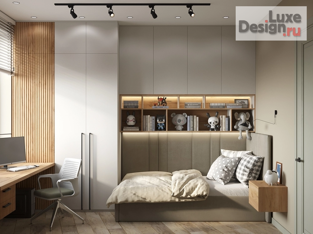 Дизайн интерьера трехкомнатной квартиры "квартира" (фото 6)