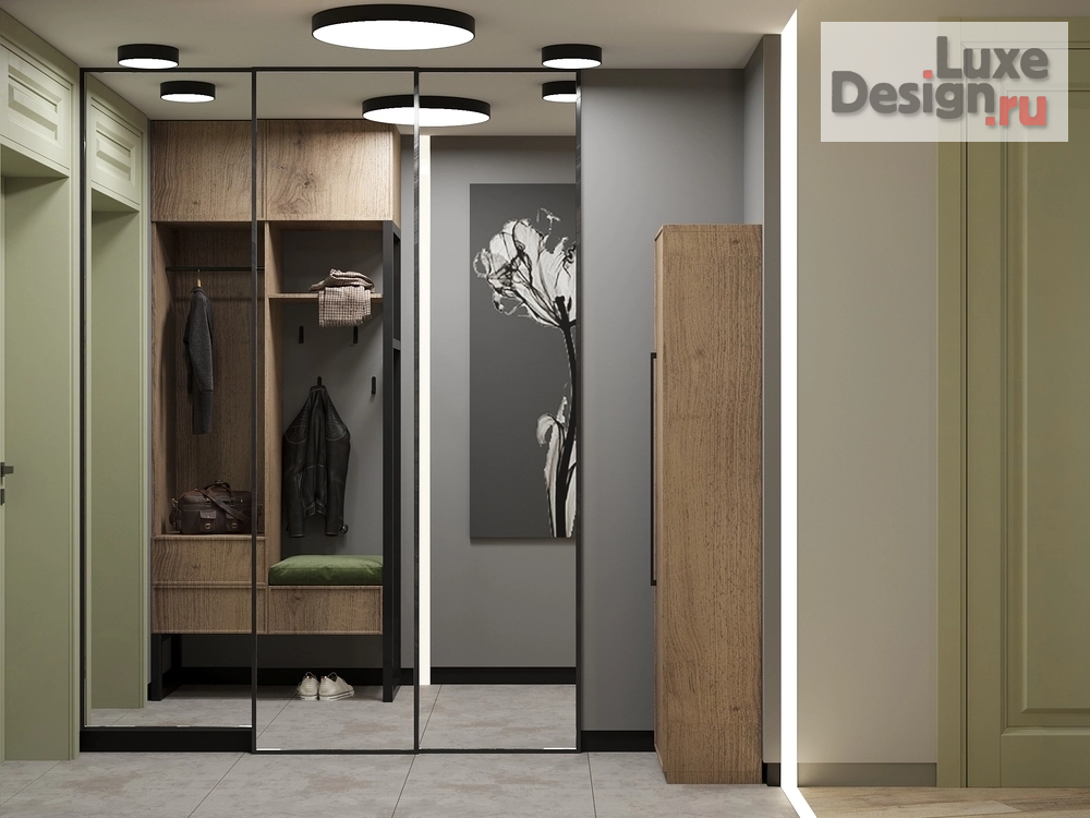 Дизайн интерьера трехкомнатной квартиры "квартира" (фото 4)