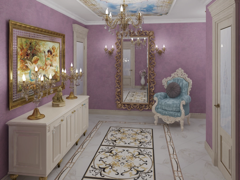 Дизайн интерьера квартир в Липецке "Элегантная классика."