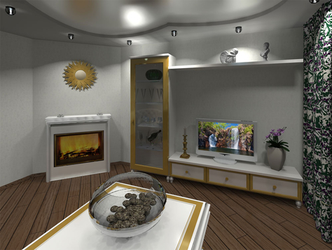 Дизайн интерьера четырехкомнатной квартиры в Липецке "Молодёжная классика"